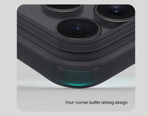 Airbags Shockproof Anti - Scratch Frosted Shield Phone Case For iPhone 17 Series