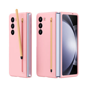 Anti - fall Protective Phone Case With Pen Tray Shell For Galaxy Z Fold 7/6/5/4/3