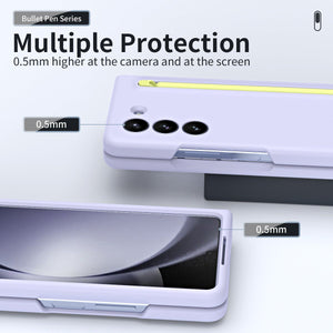 Anti - fall Protective Phone Case With Pen Tray Shell For Galaxy Z Fold 7/6/5/4/3