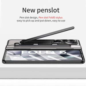 Armor Electroplated Shockproof Phone Case With Screen Protector For Galaxy Z Fold 7/6/5/4/3