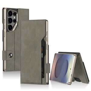 Flip PU Leather Case for Samsung Galaxy S26 S25 Ultra Kickstand Wallet Case