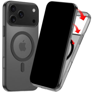 Matte Ultra Thin Clear For Magsafe Wireless Charge Case For iPhone 17 16 15 14 13 12 Series