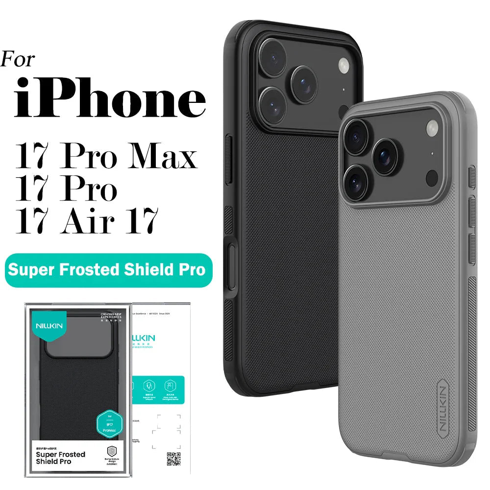 Airbags Shockproof Anti - Scratch Frosted Shield Phone Case For iPhone 17 Series