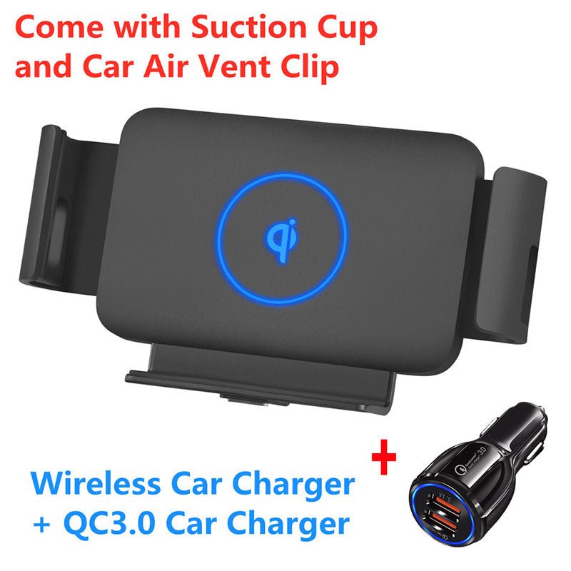 Automatic Clamping Car Wireless Charger for Galaxy Z Fold Air Vent Mount Phone Holder