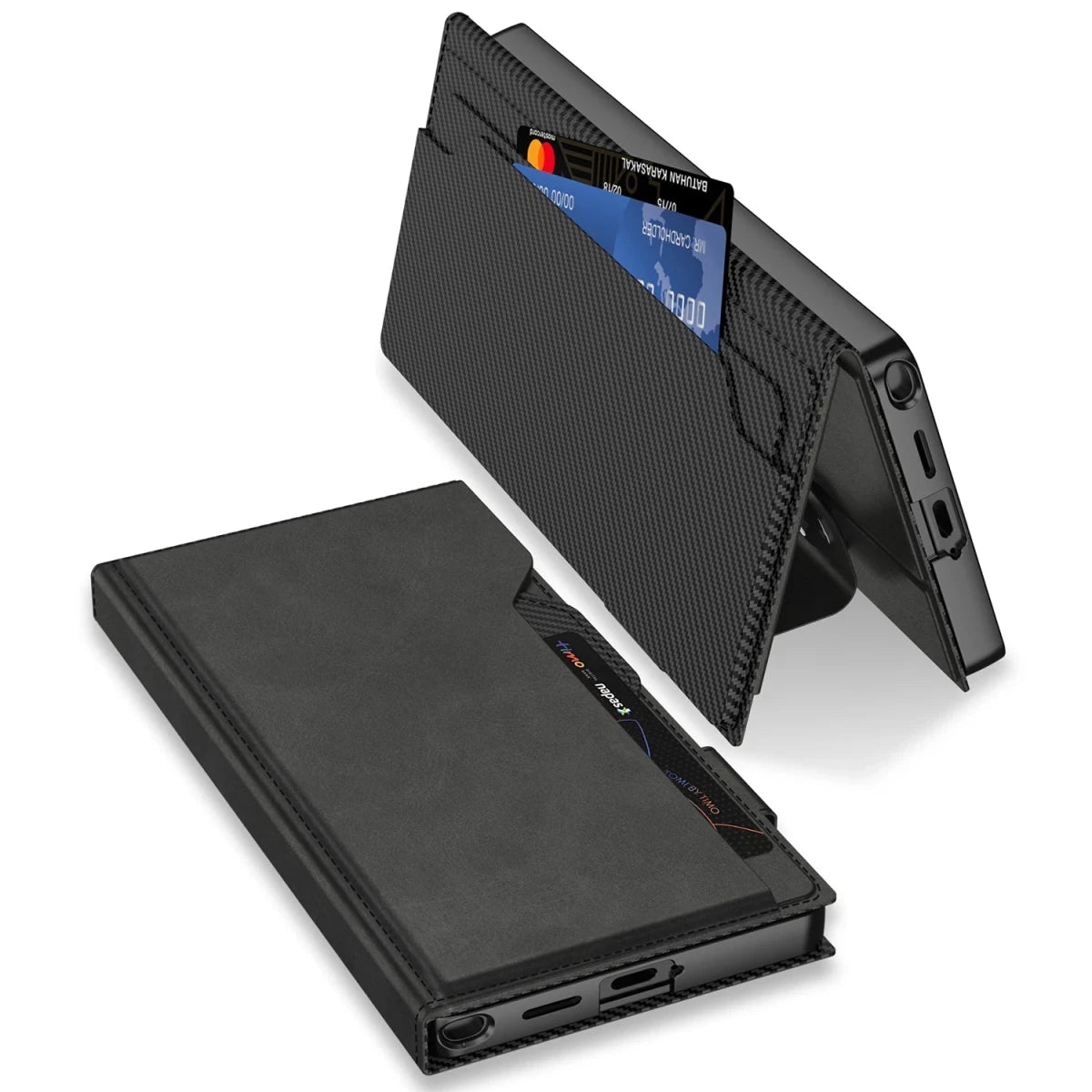 Flip PU Leather Case for Samsung Galaxy S26 S25 Ultra Kickstand Wallet Case